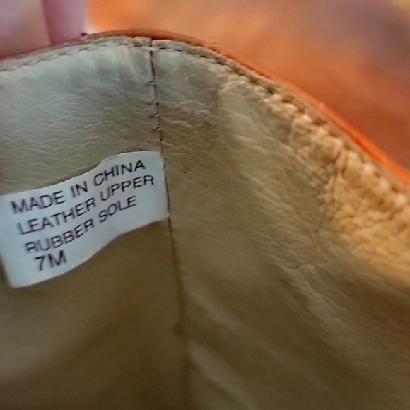 Michael Kors brown leather tall boots sz 7 - Picture 6 of 9